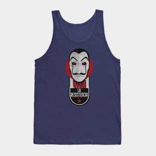 Viva La Resistencia Mask Tank Top